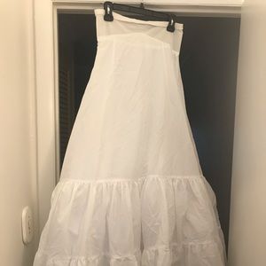 Bridal Dress Slip A-Line  2-Tier Medium Fullness